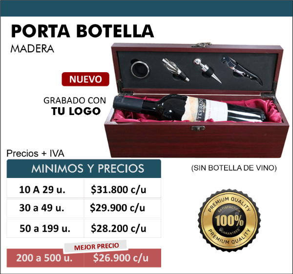 Producto - Porta botellas c/ accesorios