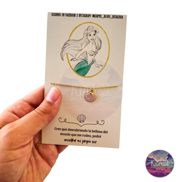 Producto - Cadenita Ariel (La Sirenita)