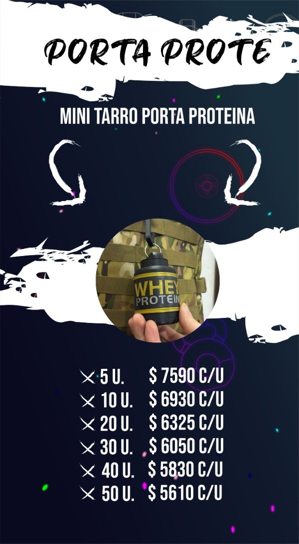 Producto - Porta Prote por mayor