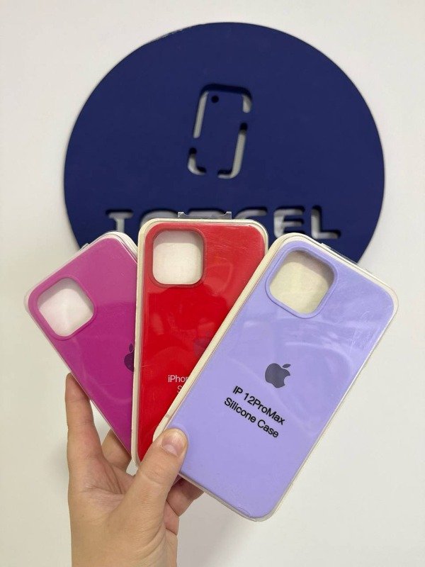 Producto - FUNDA SILICONE CASE CON LOGO IPHONE 12 PRO MAX