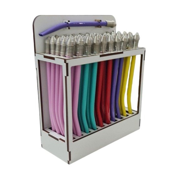 Producto - Exhibidor de bombillas + 50 bombillas de color