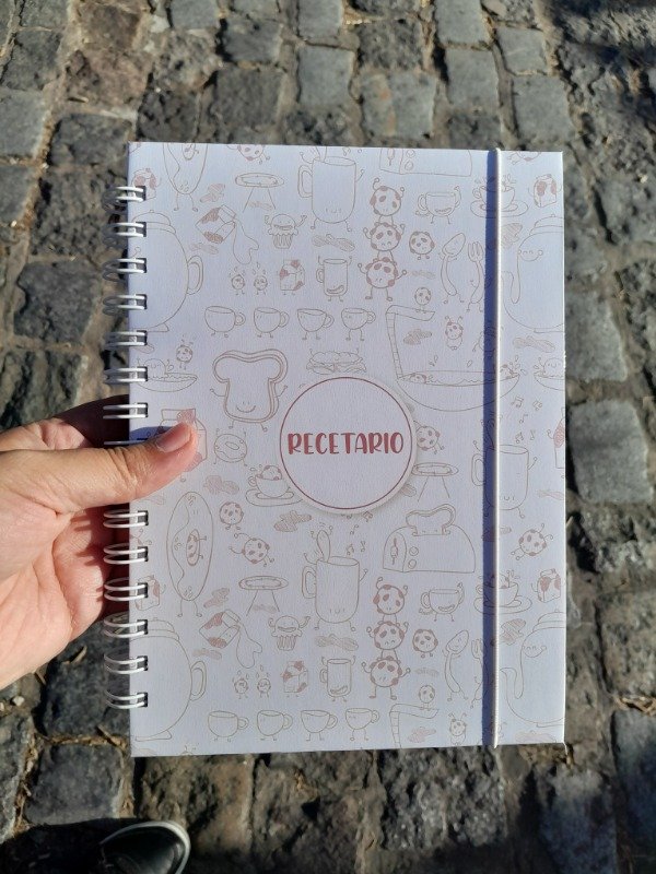 Producto - RECETARIO ROJO- A5