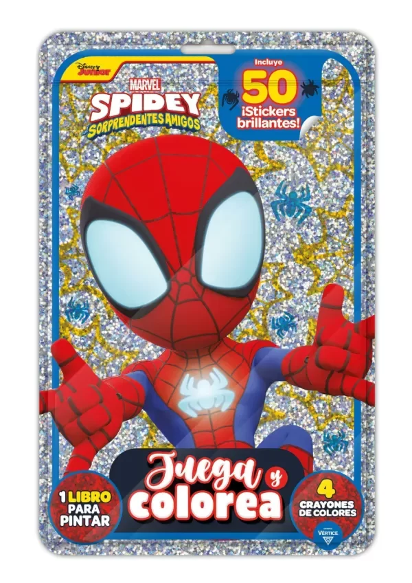 Producto - FLOW PACK: juega y colorea con Spidey