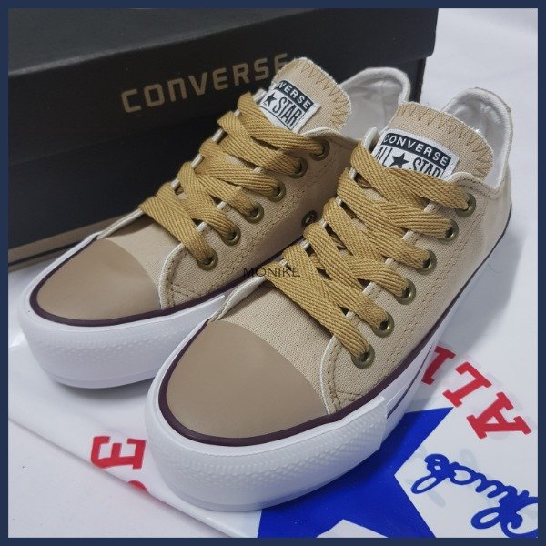 Producto - All Star Converse Beige con Plataforma - 4