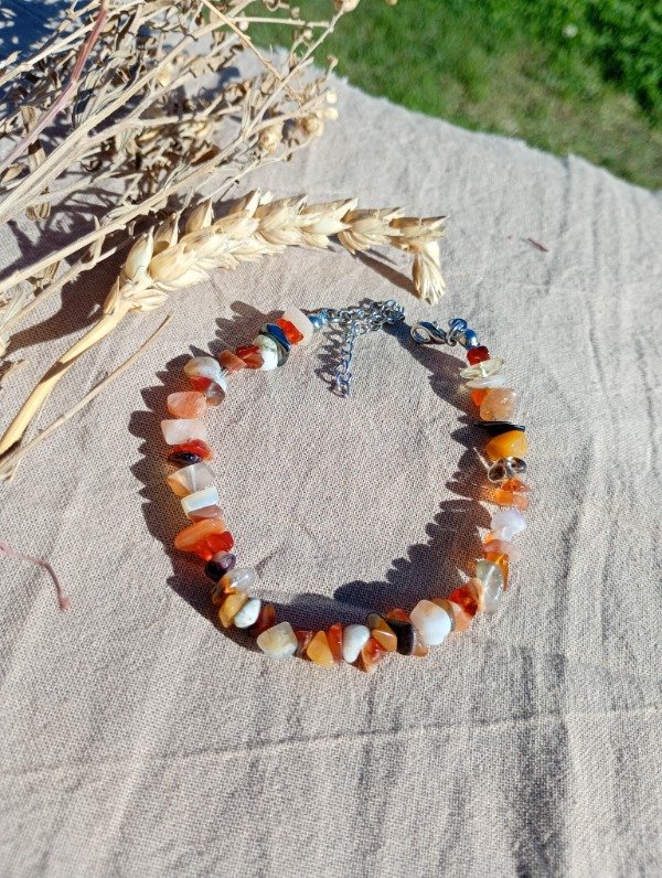 Producto - Pulsera escallas naranja