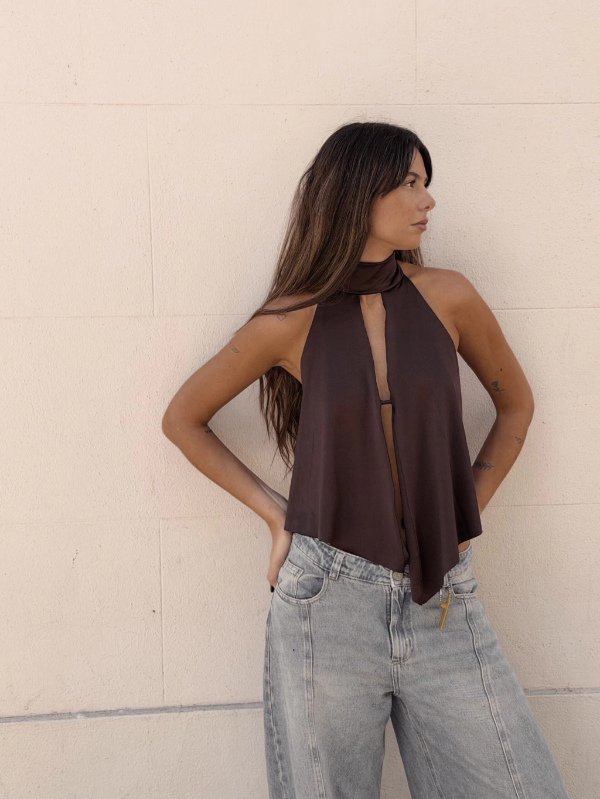 Producto - TOP MOSS / CHOCOLATE