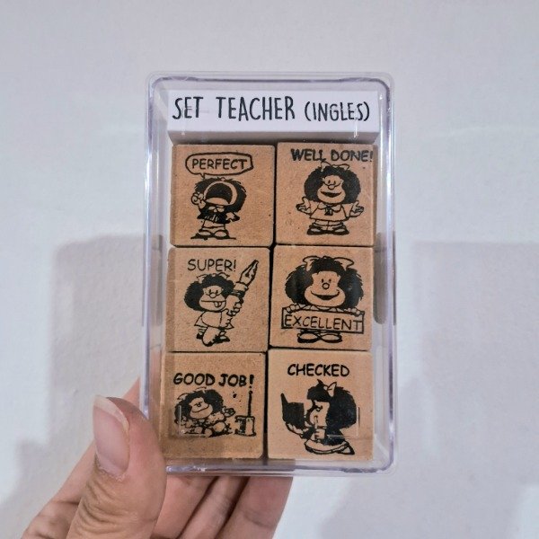 Producto - Set Teacher Mafalda inglés