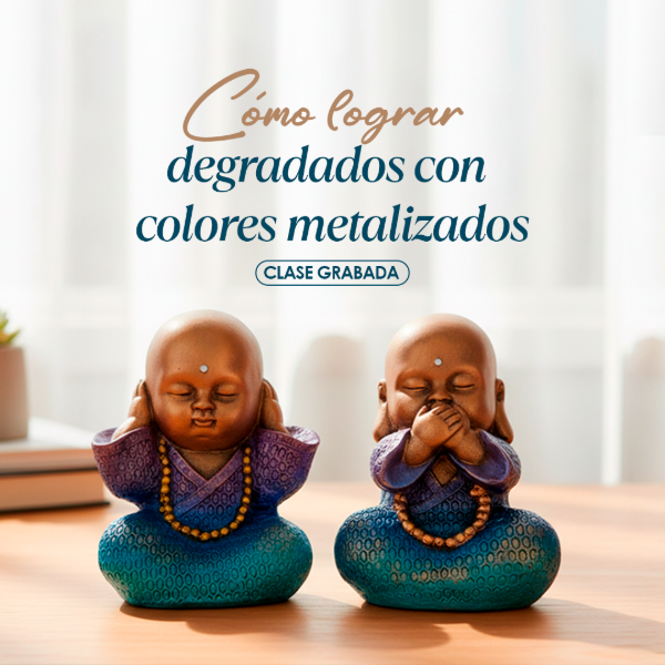 Producto - Clase grabada: Cómo lograr degradados con colores metalizados