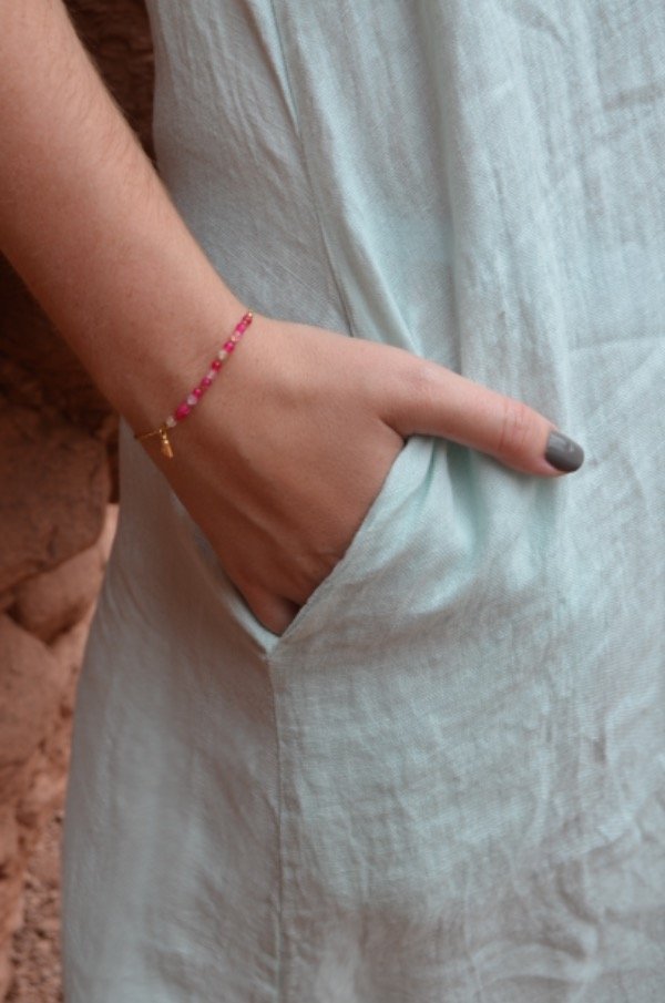 Producto - Pulsera Saint Jordi Rosa