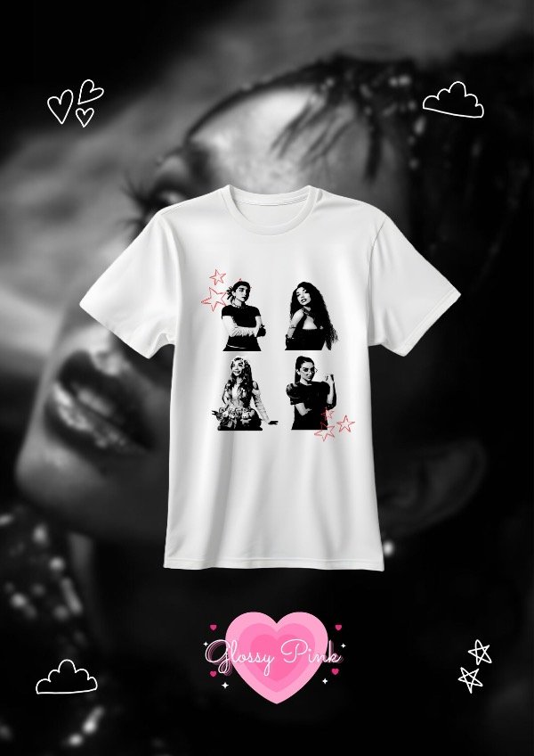 Producto - Remera Mari Becerra Collage - DTF