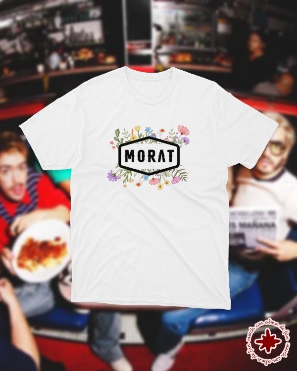 Producto - Remera "morat flores"