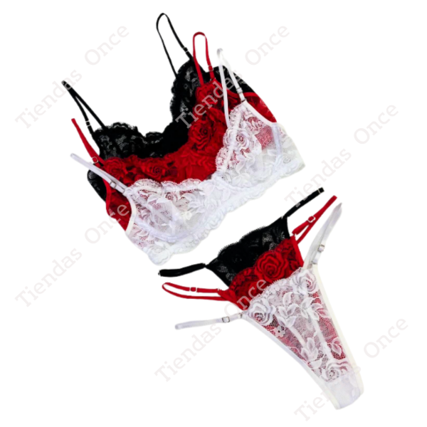 Producto - Conjunto sin armado con aro encaje - Por docena