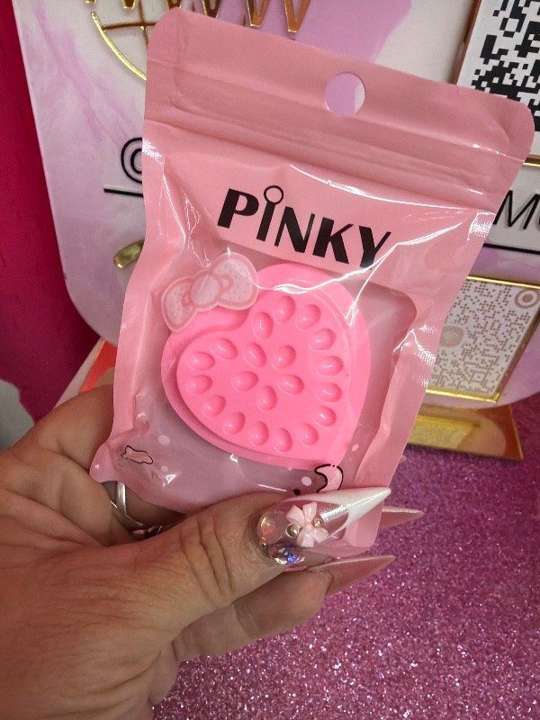 Producto - Porta pegamento corazon rosa