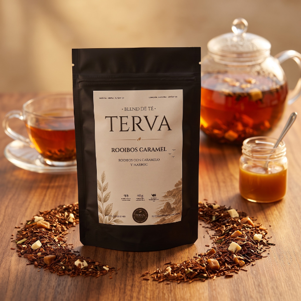 Producto - Té Rooibos Caramel - Blend Goloso