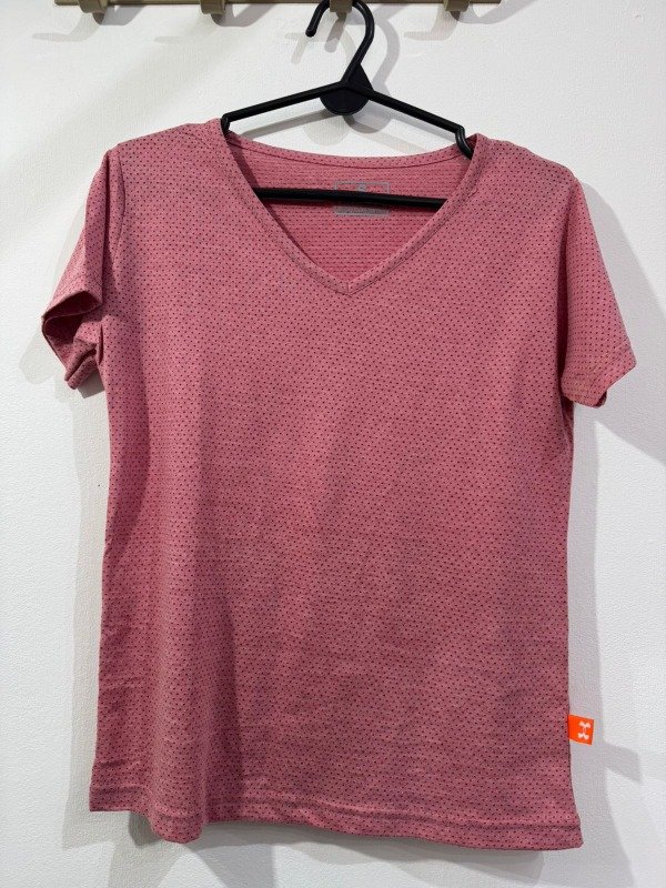 Producto - REMERA DRY FIT ALGODON ROSA VIEJO LISA