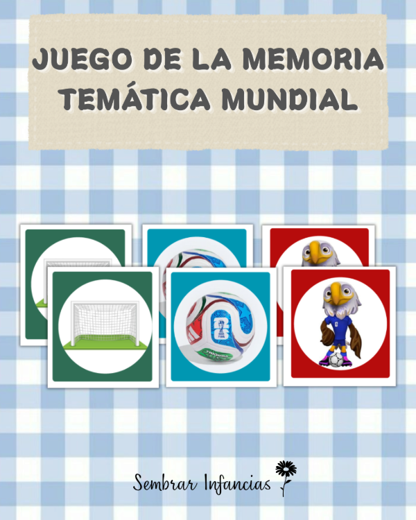 Producto - Juego de memoria (Temática mundial)