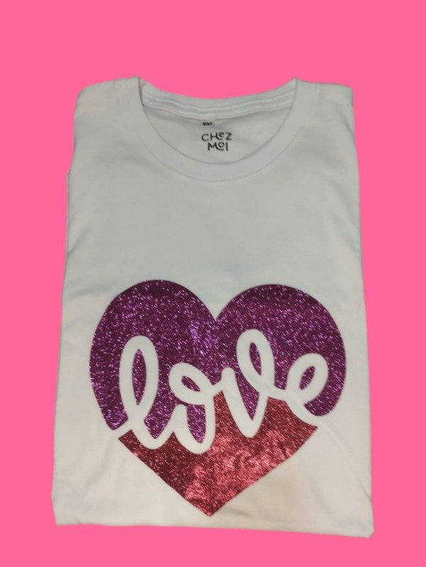 Producto - Remera Estampada Love