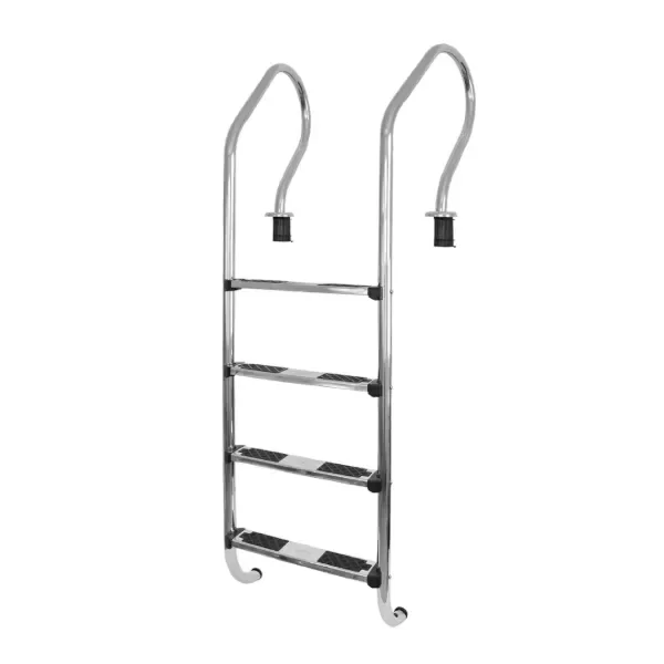 Producto - Escalera Vulcano Confort 4 peldaños Acero Inoxidable