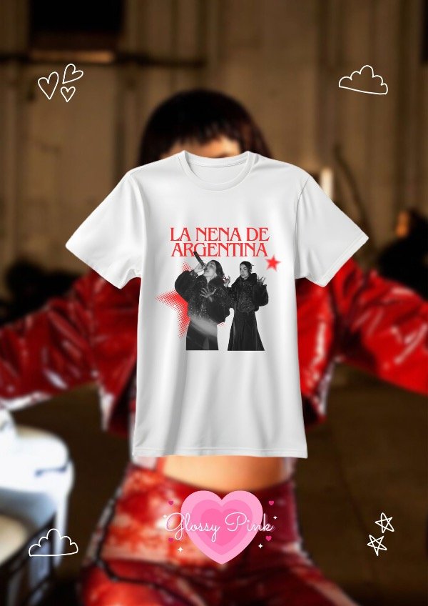 Producto - Remera La Nena de Argentina - DTF