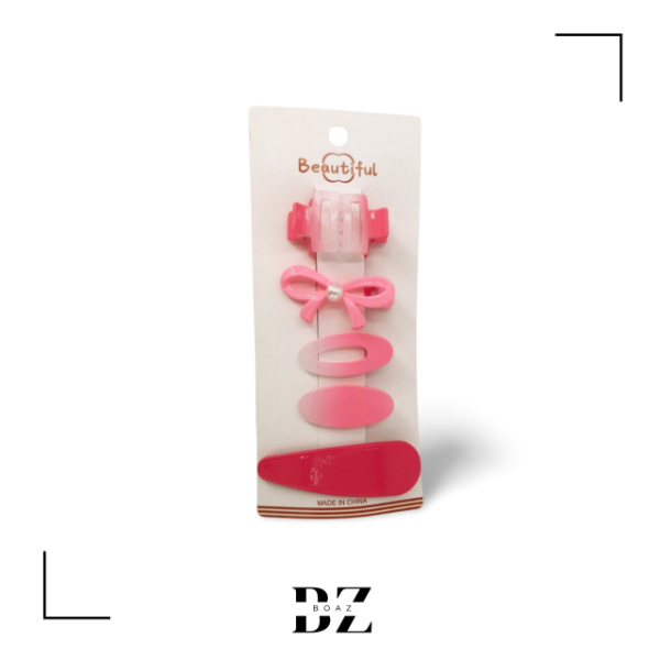 Producto - SET DE PELO X 6 PCS EN CARD - 1881-5