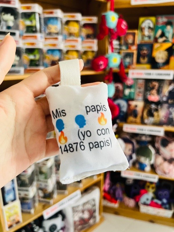 Producto - Llavero colgante Mis papis