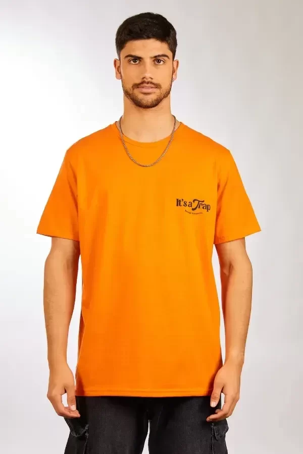 Producto - REMERA DIKSON IT IS TRAP NARANJA