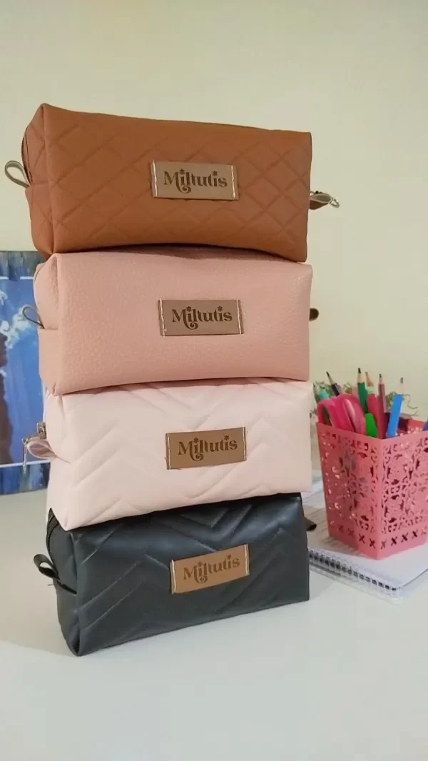 Producto - Cartucheras en Pu, Stock