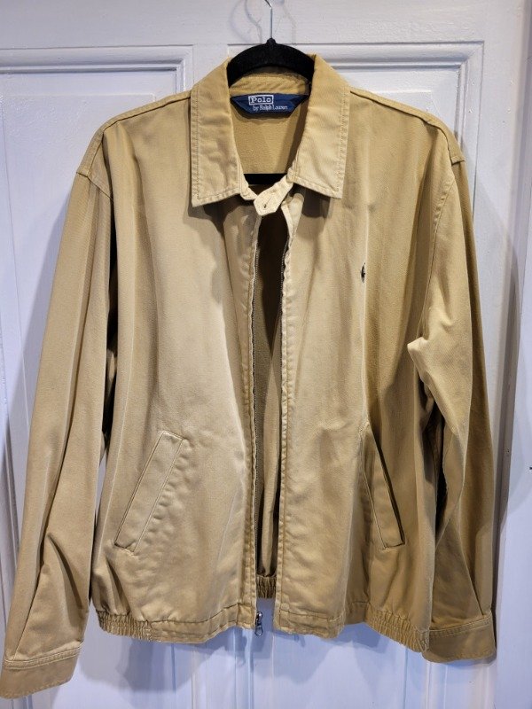Producto - Campera POLO RALPH LAUREN gabardina beige Talle M - PRECIO: 108X