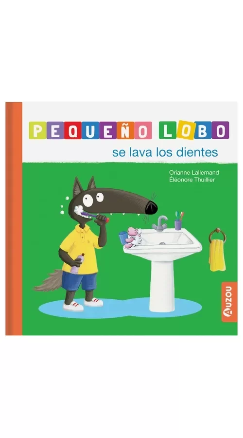 Producto - PEQUEÑO LOBO SE LAVA LOS DIENTES