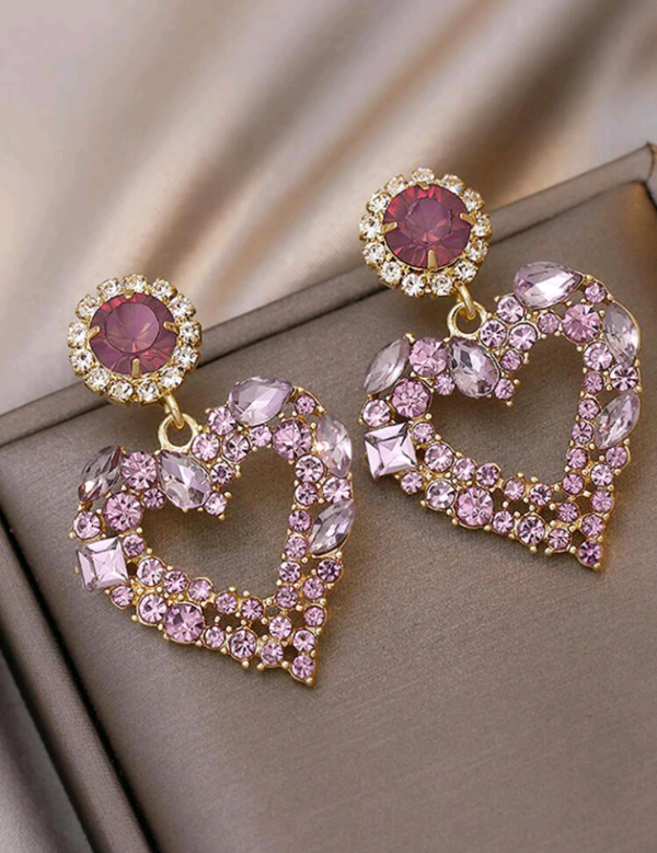 Producto - Aros bijou corazon