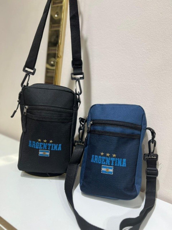 Producto - MORRAL DEPORTIVO ARGENTINA "CELESTE"