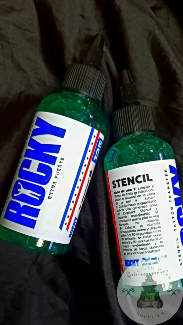 Producto - Stencil Elephant Rocky x125 cc.