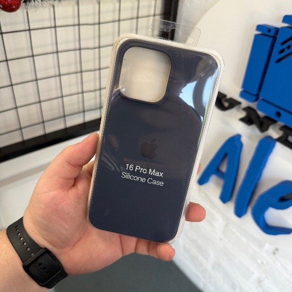 Producto - Silicone Case Azul Marino - iPhone 16 Pro Max