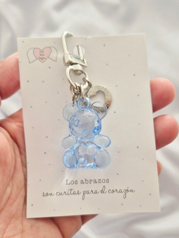 Producto - Charm Osito (Celeste)