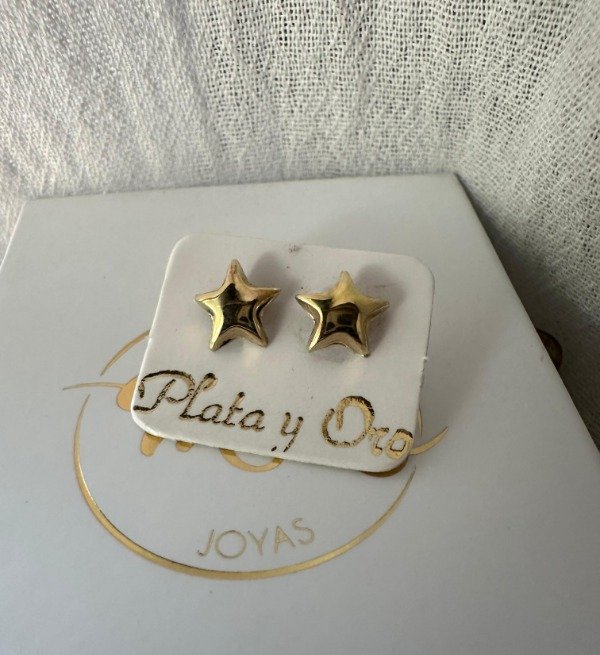 Producto - Estrella plata y oro