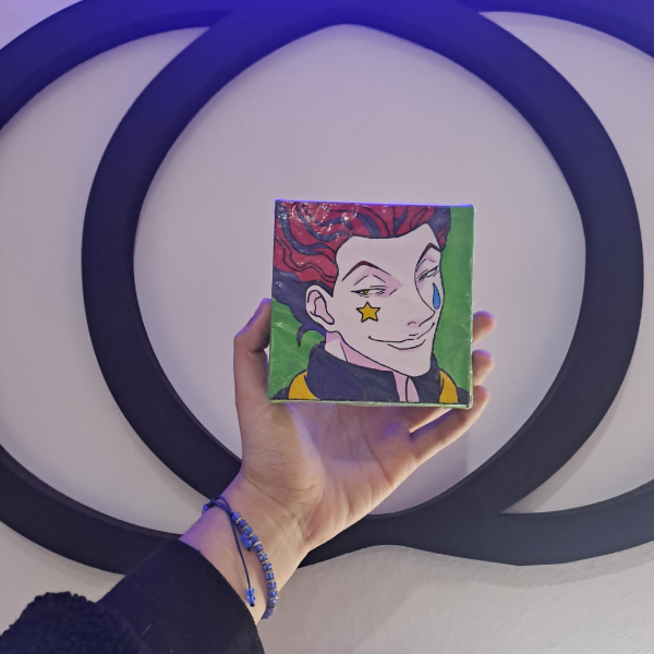 Producto - CUADRO 10x10 - Hisoka Hunter x Hunter
