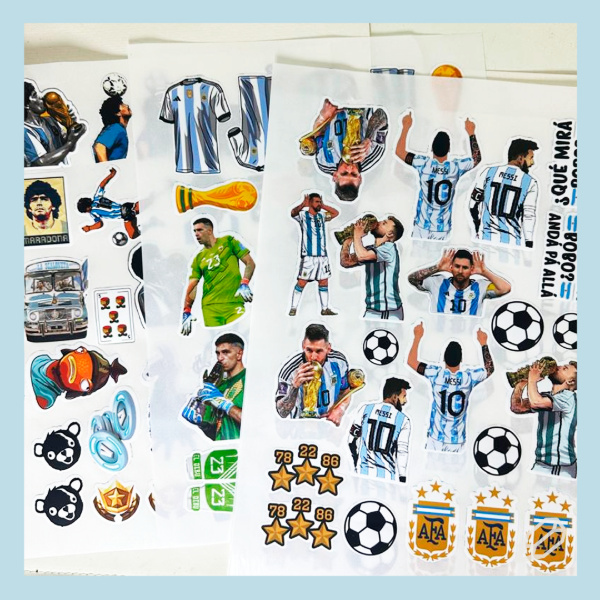 Producto - Planchas Stickers Mundial