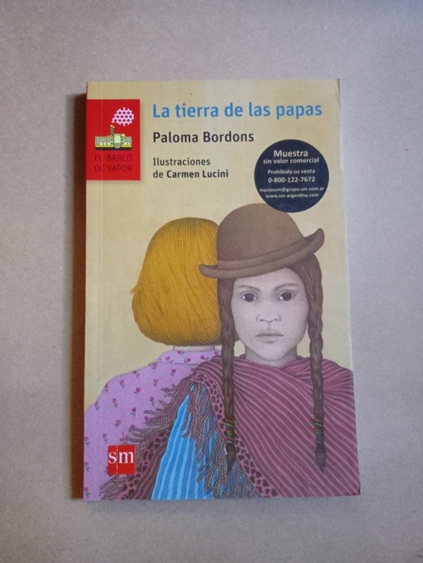 Producto - La tierra de las papas - Paloma Bordons - SM 2015 - 0