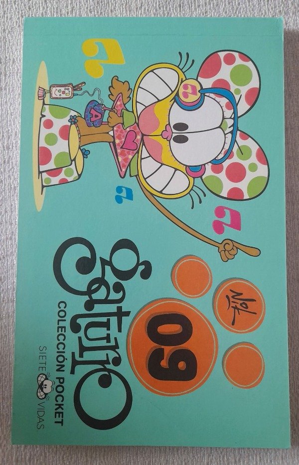 Producto - Gaturro #09 - Nik - Siete Vidas - Colección Pocket