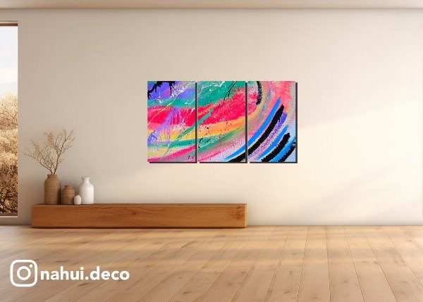 Producto - Arte Abstracto Triptico MOD 3