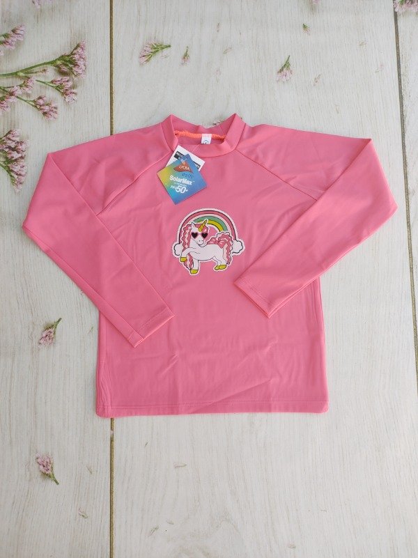 Producto - Remera U.V +50 Manga Larga Unicornio Talle 6-7 años