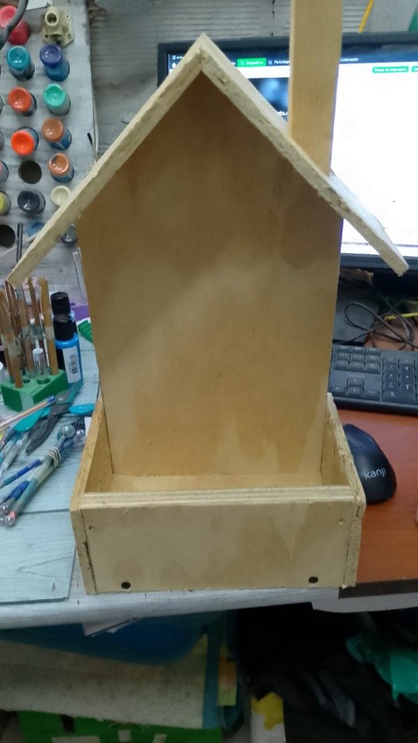 Producto - Casa porta suculenta grande en crudo