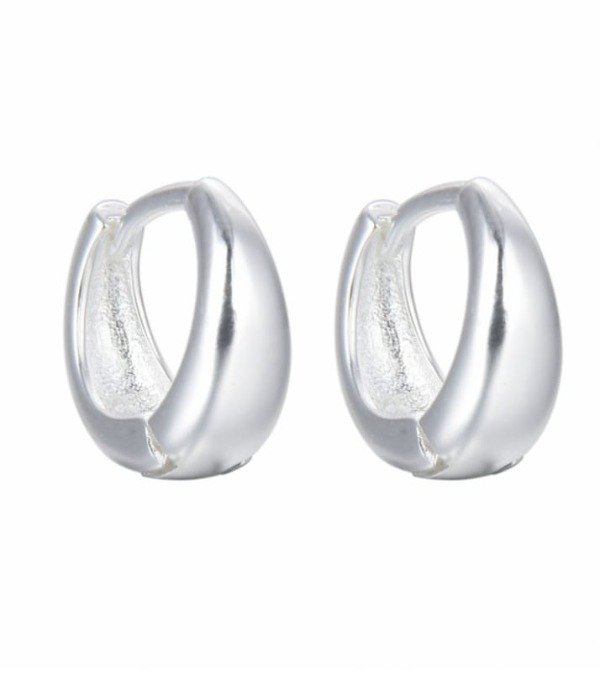 Producto - ARGOLLAS BOMBÉ LISAS. 10MM.