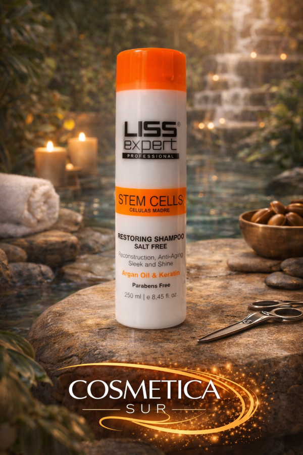 Producto - stem cells reconstrucción celulas madres shampoo sin sal x 250 ml