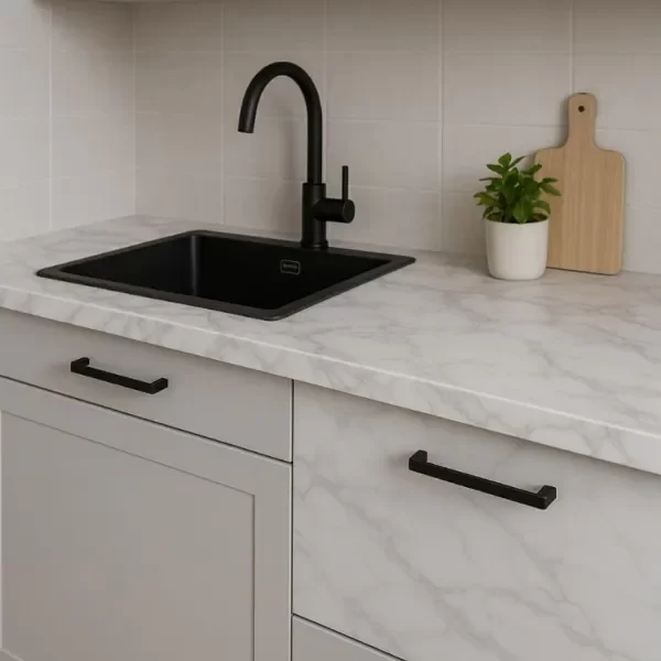 Producto - Vinilo Simil Marmol 60x500cm Marmolado Veteado