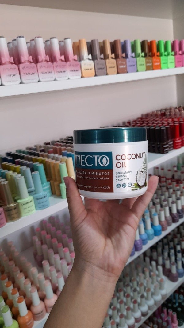 Producto - Máscara 3 minutos con óleo de coco y manteca de karite INECTO