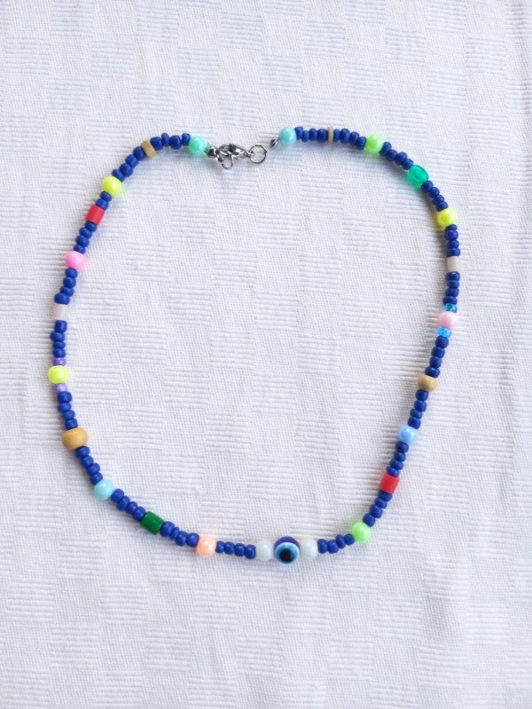 Producto - Collar Multicolor Ojo Turco - Colección Ciclos