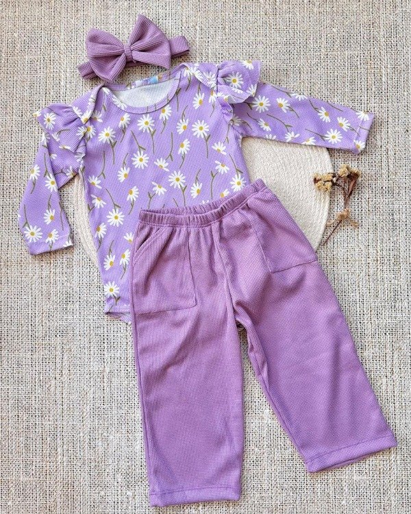 Producto - TRIO MARGARITAS LILA