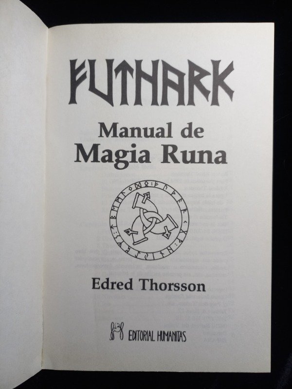 Producto - Futhark Manual de Magia Runa - Edred Thorsson - 2