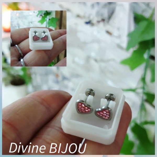 Producto - Abridores corazones rosa acero